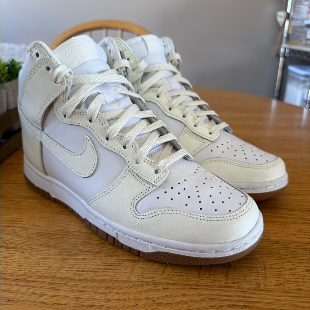 Nike Women's Cream High-Top Sneakers